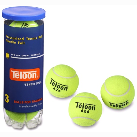 Купить Мяч для большого тенниса Teloon 626Т Р3  (3 шт) в Кубинке 