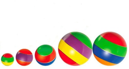 Купить Мячи резиновые (комплект из 5 мячей различного диаметра) в Кубинке 