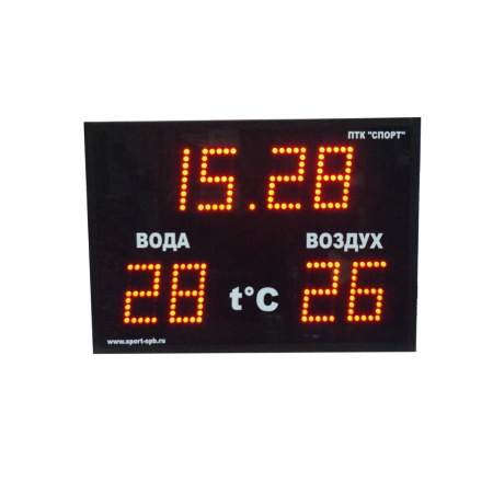 Купить Часы-термометр СТ1.13-2t для бассейна в Кубинке 