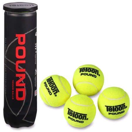 Купить Мяч для большого тенниса Teloon 828Т Р4  (4 шт) в Кубинке 